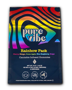 Pure Vibes - Pure Vibes - Rainbow Pack - 100mg