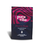 Cherry Rush Gummies 100mg | Pure Vibe | Edible