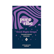 Pure Vibe - Good Night Grape Live Rosin Infused - 100mg - Edible
