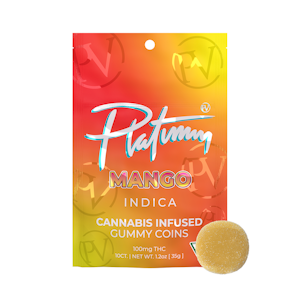 PLATINUM VAPE - Platinum Gummies - Mango - 100mg