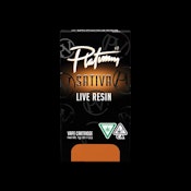 PLATINUM VAPE - Pineapple Punch - Live Resin Vape Cart - 1G