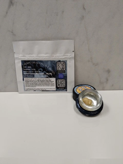 HeyBud - Hey Bud | Grape Dragon Live Rosin | 1G Main Image