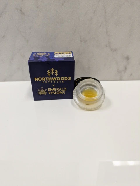 Northwoods x Emerald Visions - Northwoods x Emerald Visions | Iced Banana Terp Sugar | 1G Main Image