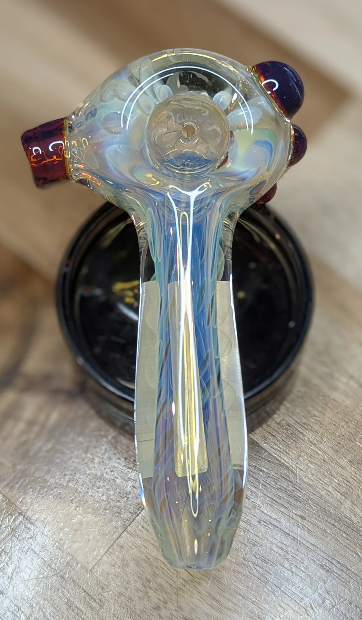 Lavender Jones - Lavender Jones - Large Fumed Glass Pipe Main Image