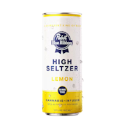 PBR Infused Seltzer - High Lemon - 10mg Single Can