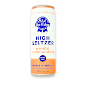 Pabst Blue Ribbon - High Seltzer - Blood Orange - Single - Drinks - 12oz - 10mg