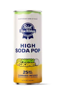 Pabst - Pabst High Soda 25mg Mango Coconut