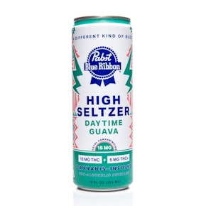 PBR | Seltzer | Daytime Guava | 10mg THC + 5mg THCv