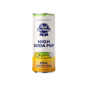 PABST LAB - MANGO COCONUT SODA 25MG - PABST BLUE RIBBON