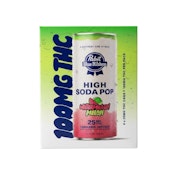 4 PACK - WATERMELON MELON SODA 25MG - PABST BLUE RIBBON