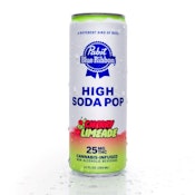 Pabst Blue Ribbon - 25mg Cherry Limeade - High Soda Pop