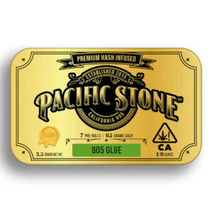 Pacific Stone - Pacific Stone Hash Infused 7pk Prerolls 3.5g 805 Glue