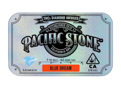 [Pacific Stone] Diamond Infused Preroll 7 Pack  - 3.5g - Blue Dream (S)