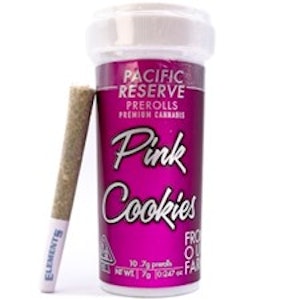 PACIFIC RESERVE - Pink Cookies 7g 10 Pack Pre-Rolls - Pacific Reserve