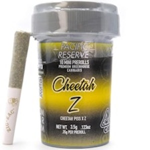 PACIFIC RESERVE - Cheetah Z 3.5g 10 Pack Mini Pre-Rolls - Pacific Reserve