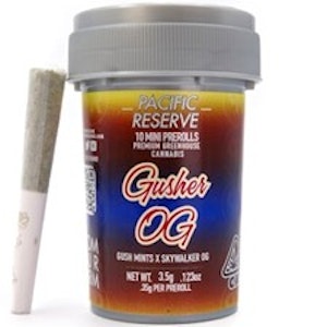 Pacific Reserve - Gusher OG 3.5g 10 Pack Mini Pre-Rolls - Pacific Reserve