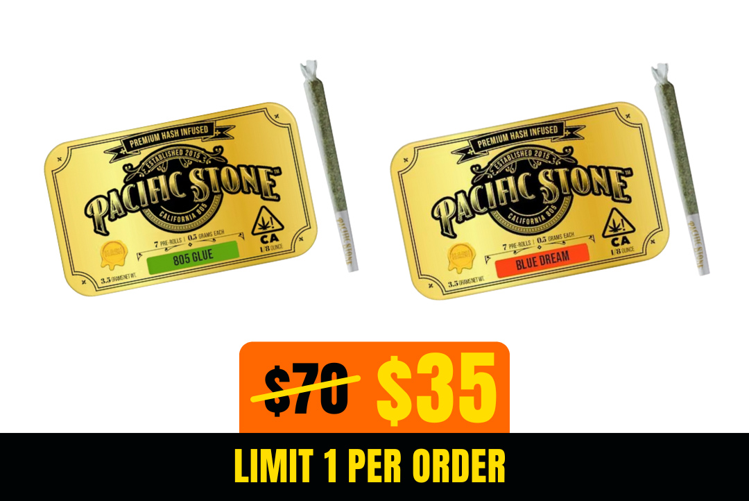Pacific Stone B1G1 Hash Infused Pre-Rolls Bundle picture