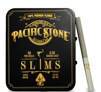 Pacific Stone - Wedding Cake | 20 Pack Pre-Roll Slims | Pacific Stone