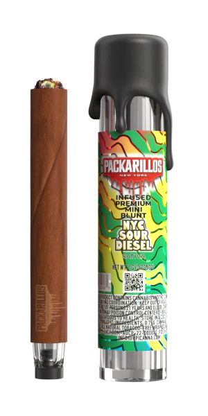 PACKS - NYC Sour Diesel | Infused Blunt | 1g | Packs Main Image