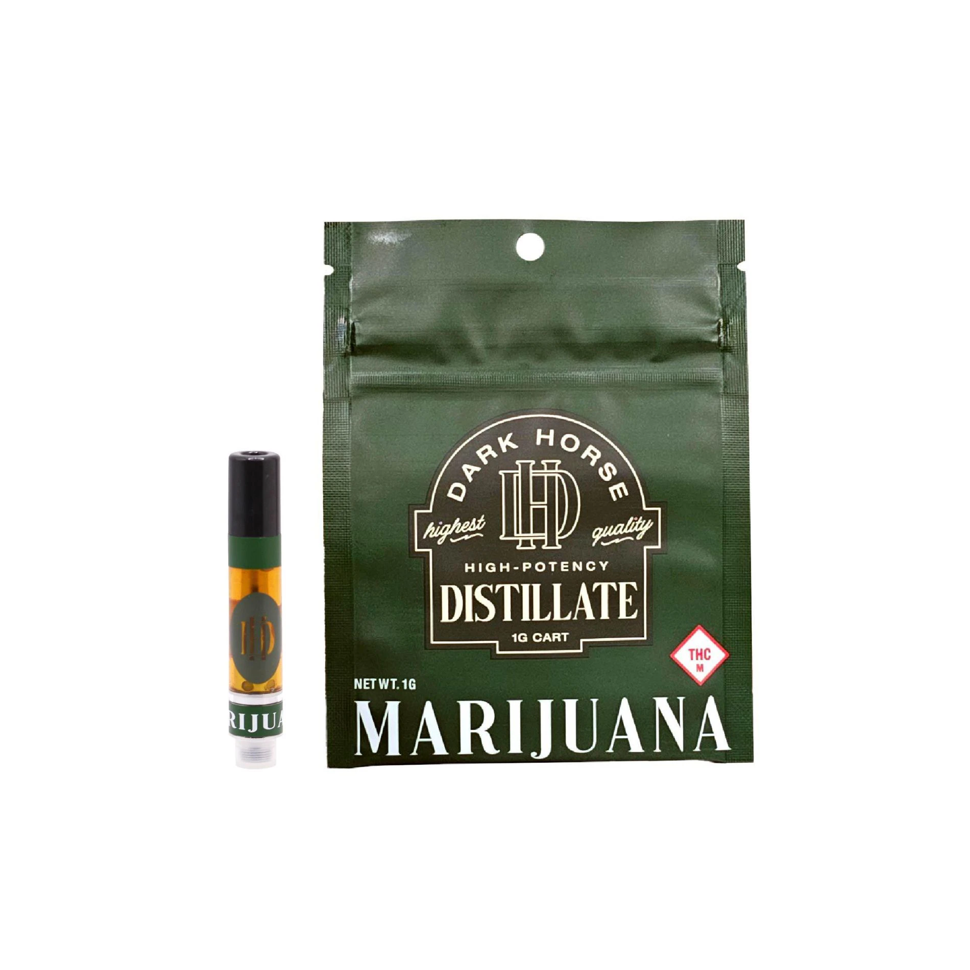 Dark Horse Cannabis - DARK HORSE - BLUE DREAM 1 GRAM DISTILLATE VAPE Main Image