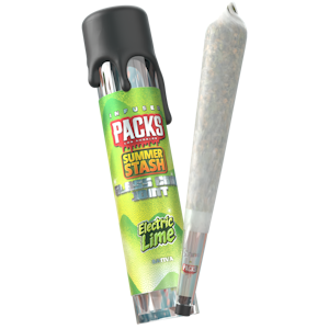 Packs - Packs- Electric Lime- 1g Infused Glone