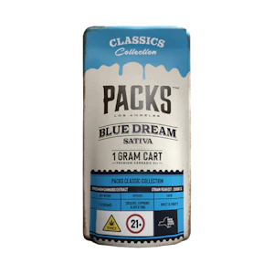 Packs - Packs-Blue Dream-1g cartridge