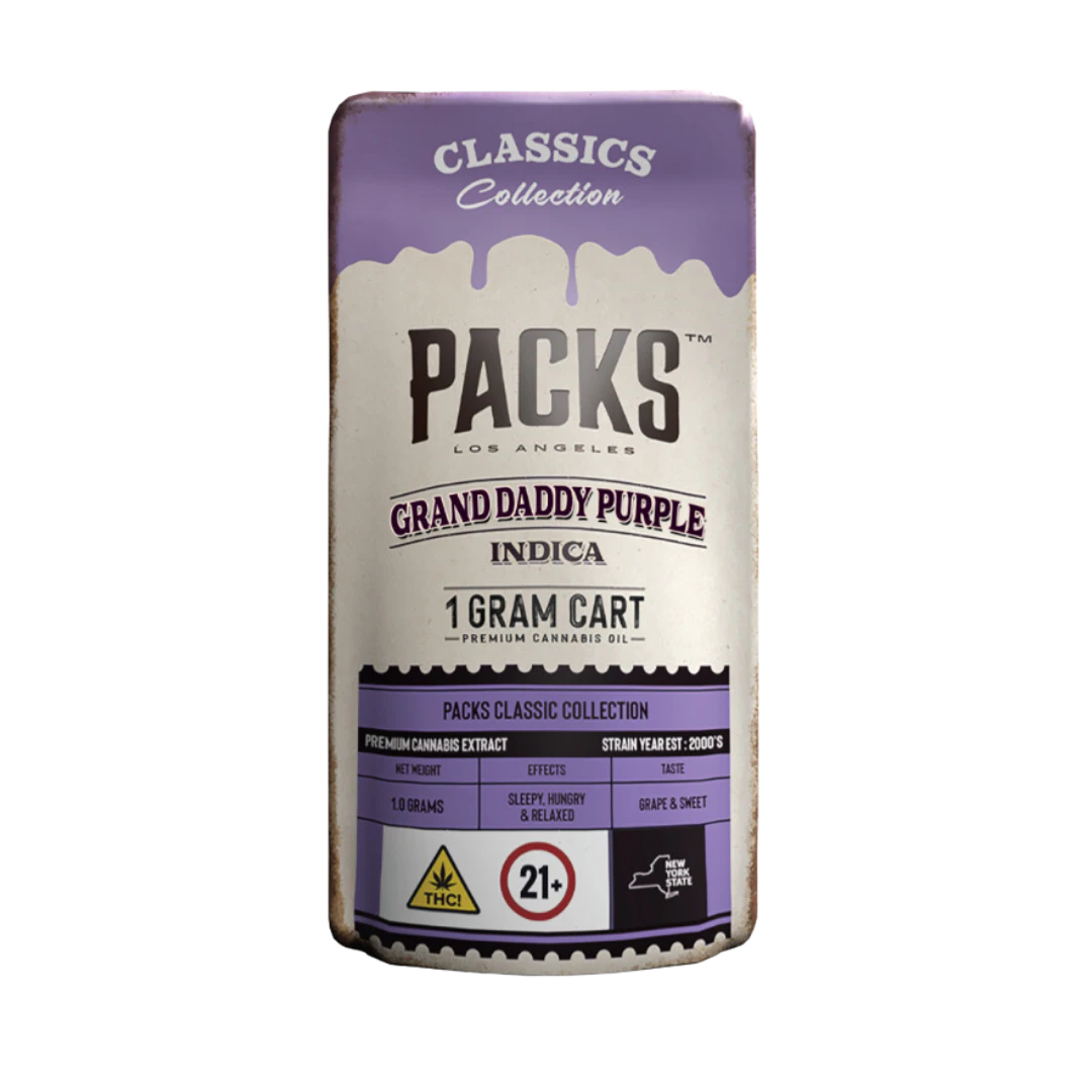 PACKS - Packs | Granddaddy Purple | Cart | 1g Main Image