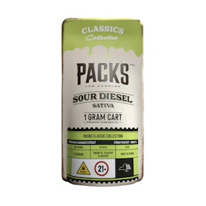 Packs - Packs-NYC Sour Diesel-1g cartridge