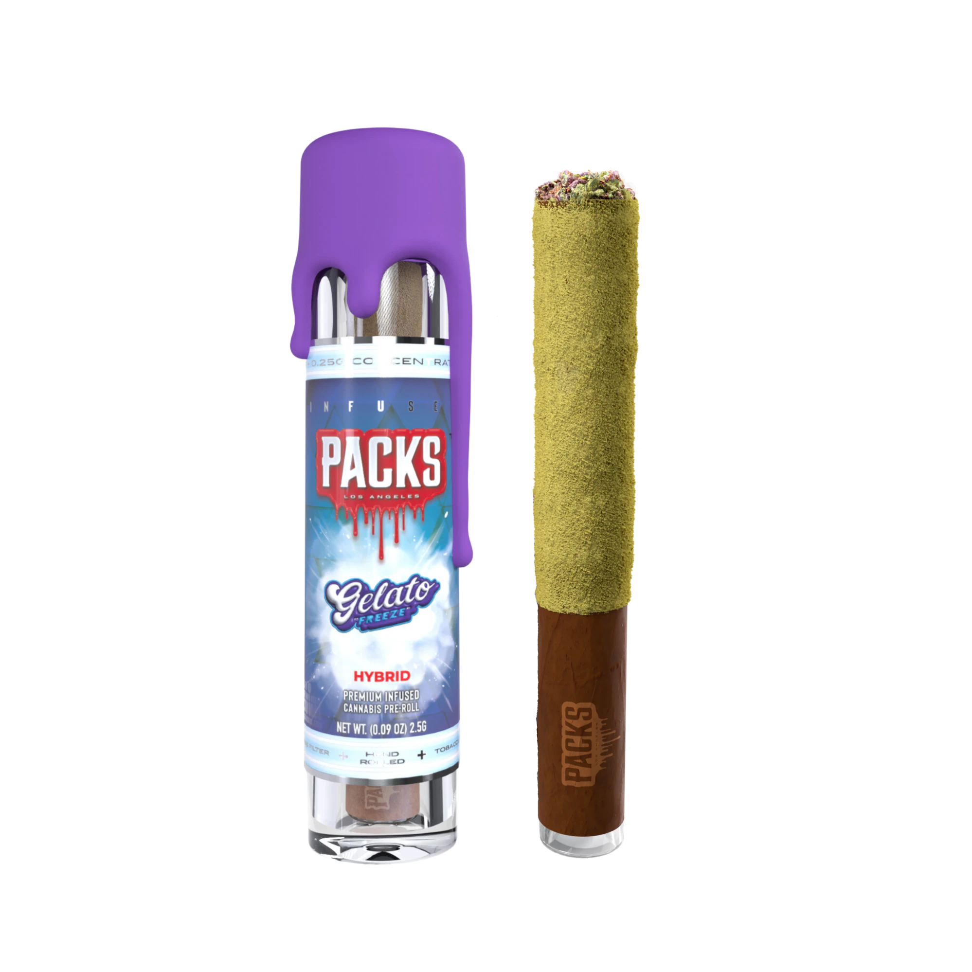 PACKS - Packwoods-Gelato Freeze-Classic-2.5g Blunt Main Image