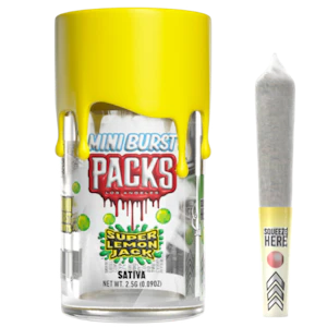 Packs - Packwoods-Super Lemon-Mini Bursts-5pack-2.5g