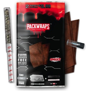 PACKWOODS - Packwraps - 2pk Slow Burning Wraps - Sweet