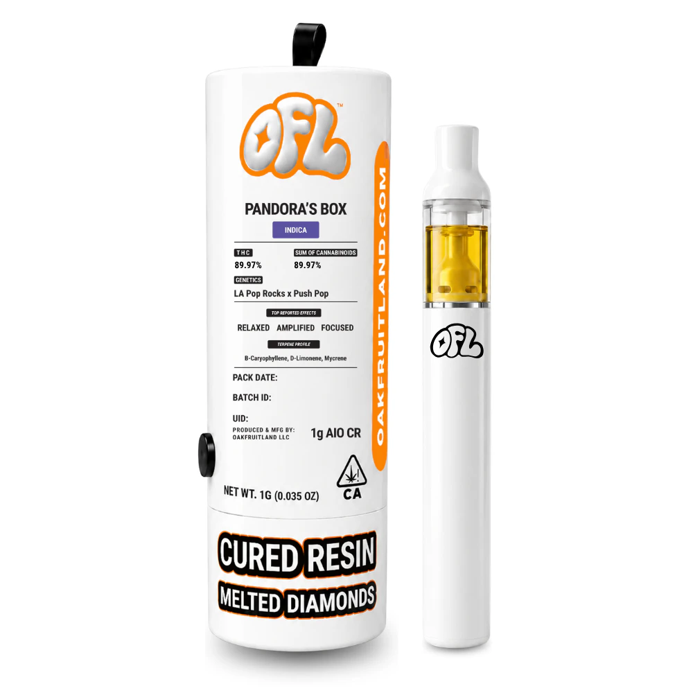 Oakfruitland (OFL) - Pandora's Box | Cure Resin All-In-One | 1g Main Image