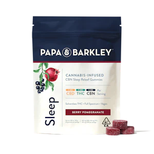 Papa & Barkley - Papa & Barkley - 1:1:1 CBD:THC:CBN - 20ct Gummies - Berry Pomegranate