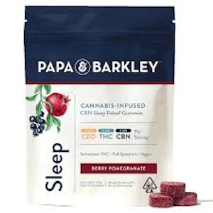 PAPA & BARKLEY - P&B | BERRY POMEGRANATE 1:1:1 THC/CBD/CBN - 20PK | EDIBLE