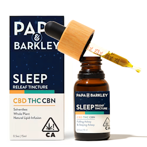 PAPA & BARKLEY - Sleep Releaf Tincture 1:1:1 CBD:THC:CBN (15ml)