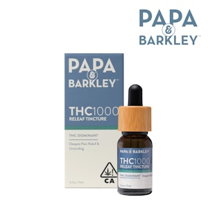 PAPA & BARKLEY - THC1000 Releaf Tincture