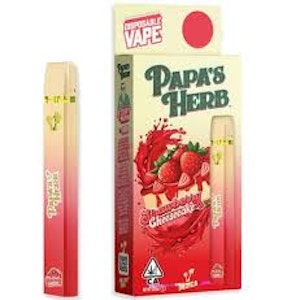PAPAS HERB - PAPAS HERB | STRAWBERRY CHEESECAKE - AIO | CARTRIDGE | 1G