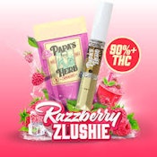 PAPAS HERB | RAZZBERRY ZLUSHIE - 510 THREAD | CARTRIDGE | 1G