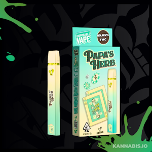 Papa's Herb - Papa's Herb - Jack Herer AIO Vape 1G