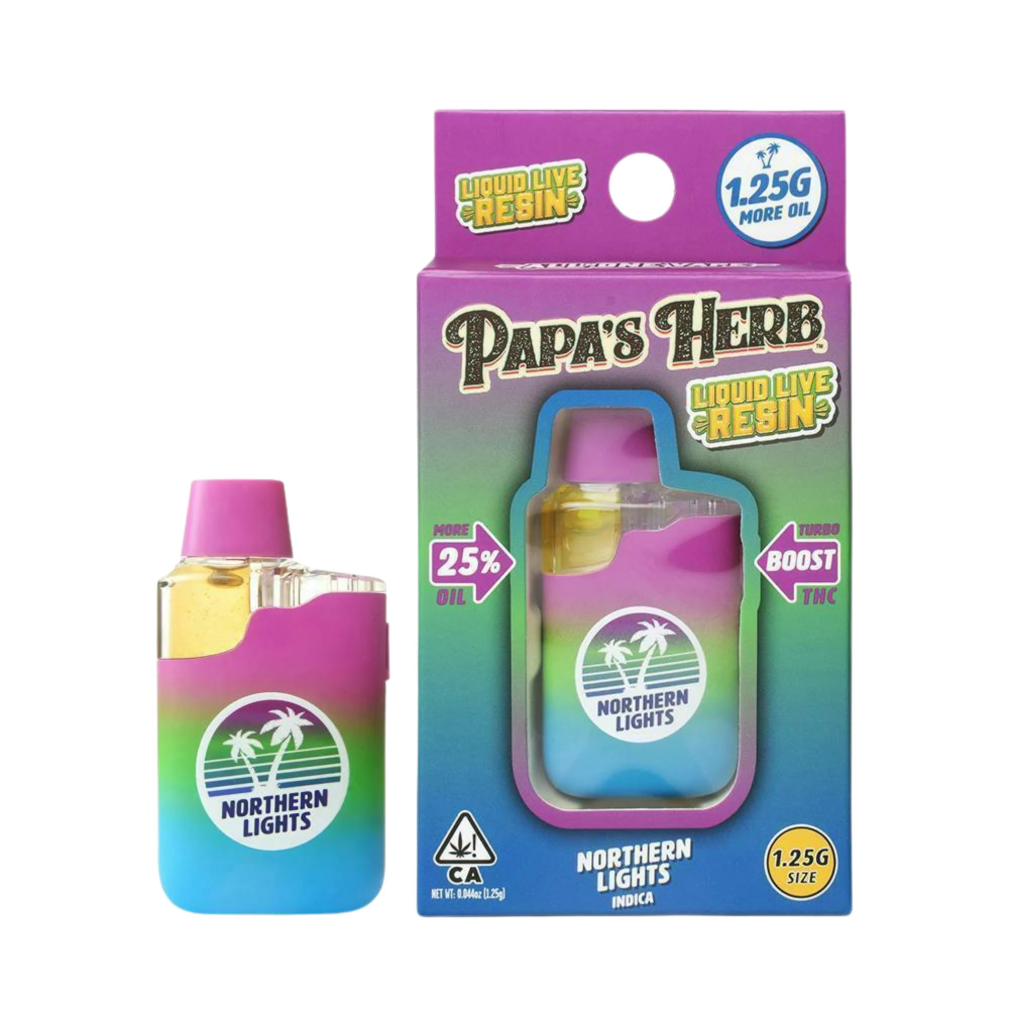Papa's Herb - Papa's Herb | Northern Lights | Live Resin All In One | [1.25g] | Indica Main Image