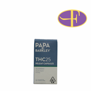 PAPA & BARKLEY - Releaf Capsules 25mg THC