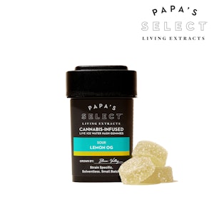 PAPA'S SELECT - Lemon OG Hash Gummies