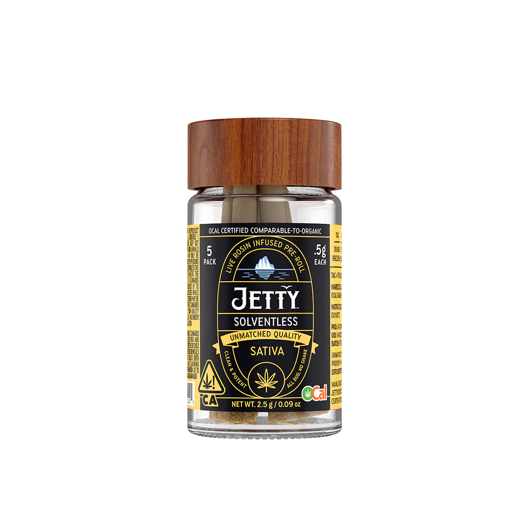 Jetty Extracts - Papaya Bomb x Papaya Bomb | Solventless Rosin | 5 Pack Main Image