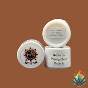 Native Fire 1g Live Rosin- Papaya Burst 