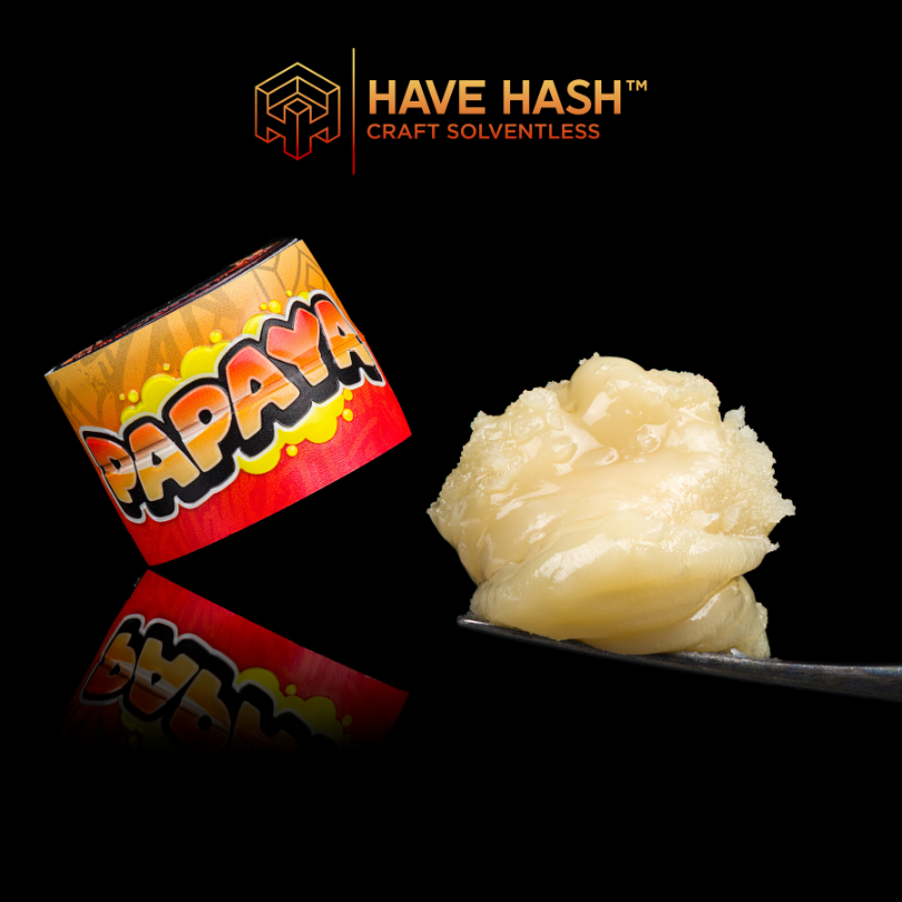 Cold Cure Rosin - Papaya - T2 - Concentrates - 2.0g