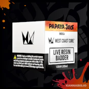 Papaya Juice - WCC 1g Live Resin Badder