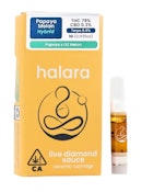 Halara 1g Papaya Melon Live Diamond Cartridge