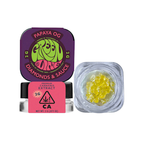 Greenline | Diamonds & Sauce | Papaya OG | 2g
