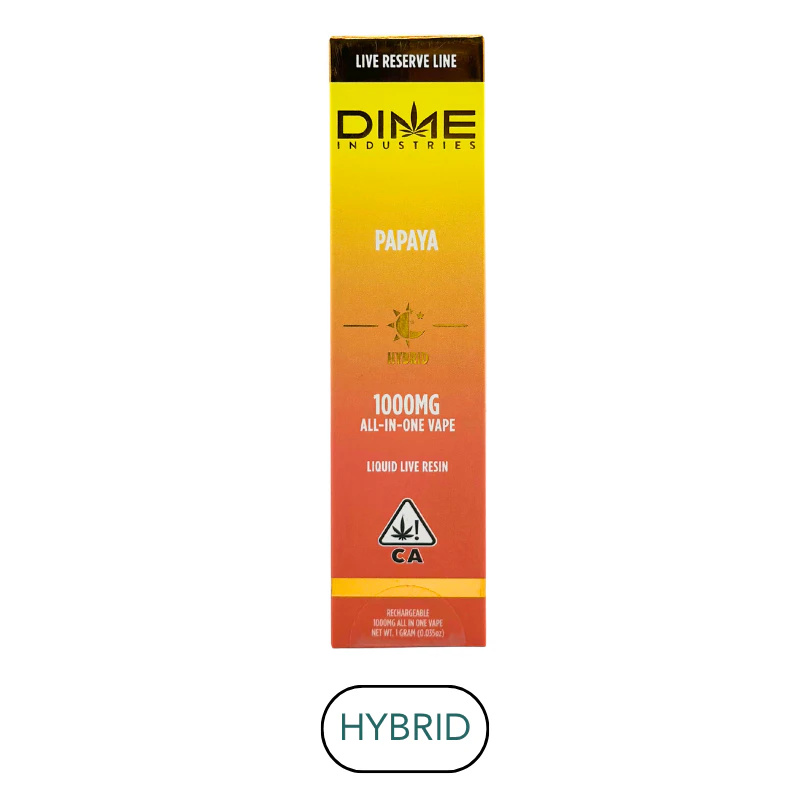 Dime Industries - Dime Industries - Live Resin - Papaya - RTU - 1.0g Main Image