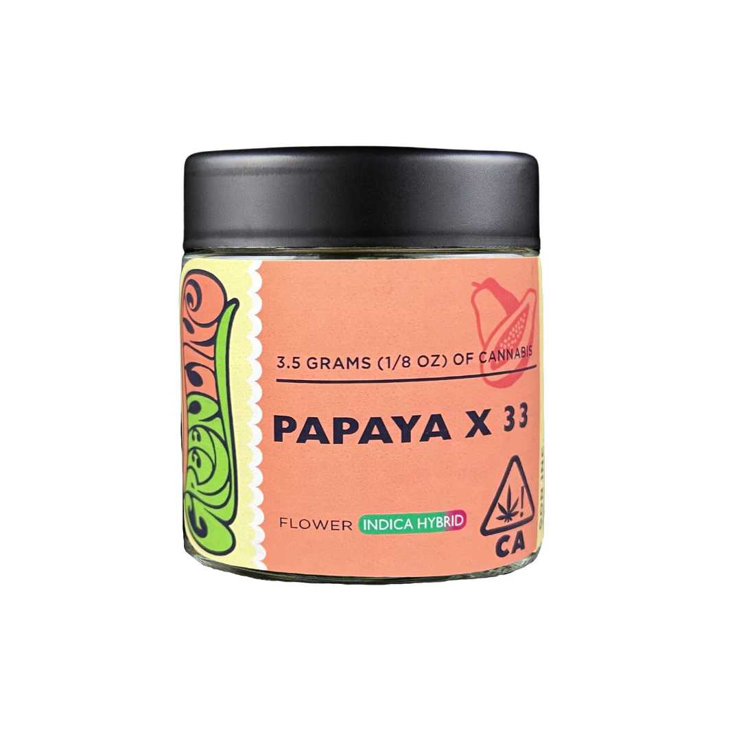 Greenline - Greenline | Indoor Flower | Papaya x 33 | 3.5g Main Image